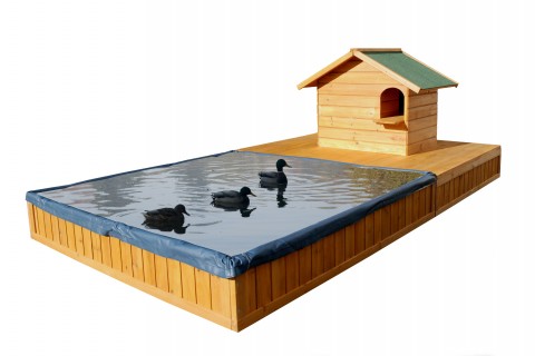 HABITAT BASSIN et NICHOIR CANARD DUCKLAND