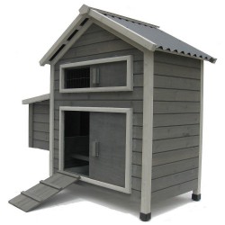 POULAILLER LIFLAND PAS CHER MAISON DES POULES 100% SAPIN DE FINLANDE AVEC TOIT PVC