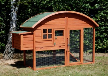 POULAILLER 2 3 POULES EN KIT LOUISIANE 100% SAPIN DE FINLANDE