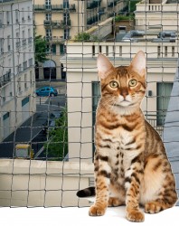 FILET DE SECURITE POUR CHAT/FILET DE BALCON ET FENETRES POUR CHAT 2 M X 1.5 M