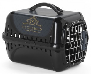 PANIER DE TRANSPORT POUR CHAT PORTE IATA ''LUXURIOUS'' 
