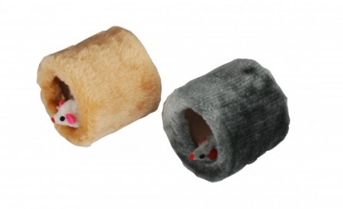 JOUET CHAT ROULEAU + SOURIS