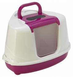 MAISON DE TOILETTE CHAT D'ANGLE/BAC A LITIERE CHAT D'ANGLE