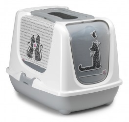 MAISON DE TOILETTE CHAT ''CATS IN LOVE''