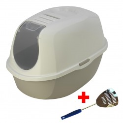 MAISON DE TOILETTE CHAT SMART CAT + PELLE METAL