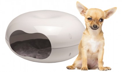 COUFFIN POUR CHIEN MINIATURE  'DOONUT' 