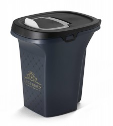 CONTENEUR PLASTIQUE POUR CROQUETTES CHIEN ''LUXURIOUS'' 2.5 à 3 KG