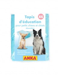 6 TAPIS EDUCATEUR ABSORBANT CHIOT DE PETITE TAILLE