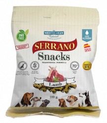 FRIANDISE SNACK POUR CHIEN MINI OS A L'AGNEAU 100 GRS