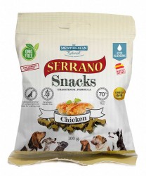 FRIANDISE SNACK POUR CHIEN MINI OS AU POULET 100 GRS