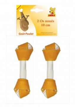 OS NOUE A MACHER POUR CHIEN GOÛT POULET