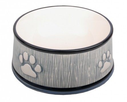 ECUELLE POUR CHIEN CERAMIQUE ''PAW''