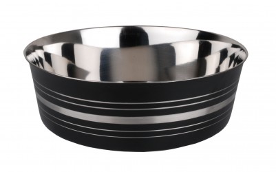 GAMELLE INOX POUR CHIEN ''STRIPY'' PROMOTION - 20% !