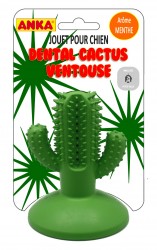 JOUET POUR CHIEN DENTAL CACTUS A VENTOUSE