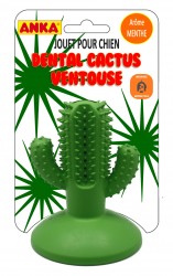 JOUET POUR CHIEN DENTAL CACTUS A VENTOUSE