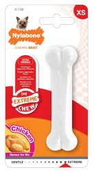 JOUET POUR CHIEN NYLABONE EXTREME DURA CHEW AU POULET