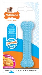 JOUET POUR CHIOT PETITE RACE NYLABONE PUPPY BONE SOFT AU POULET