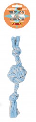 JOUET POUR PETIT CHIEN CORDE BALLE XS