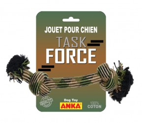 JOUET CHIEN CORDE A NOEUDS ''TASK FORCE''