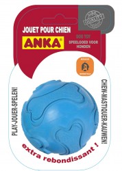 JOUET POUR CHIEN MOYEN BALLE DURE CAOUTCHOUC