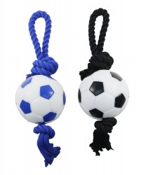 JOUET POUR CHIEN MOYEN TRACTION + BALLON SONORE