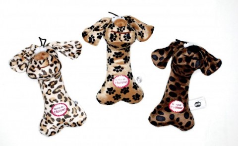 JOUET POUR CHIEN OS PELUCHE