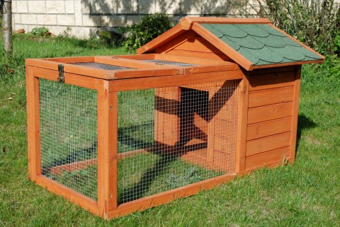 NICHE BOIS ''HOME'' POUR CHIOT ET PETIT CHIEN