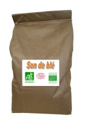 ALIMENT SON DE BLÉ SANS OGM POUR POULES/VOLAILLE