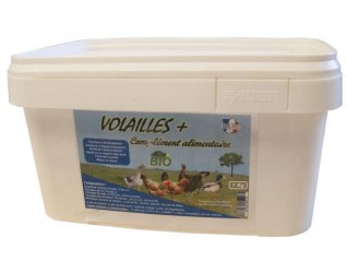 COMPLEMENT ALIMENTAIRE POUR POULES VOLAILLE + (certification BIO)