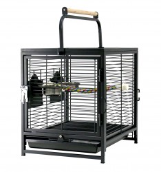CAGE D'APPOINT/CAGE DE TRANSPORT OISEAUX ET PERROQUET