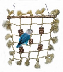 FILET PERCHOIR A SUSPENDRE POUR PETITS OISEAUX