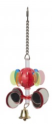 JOUET OISEAU MIROIR ROTATIF