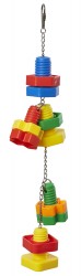 JOUET OISEAU BOULON & ECROU SUSPENDUS