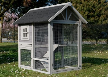 NICHE POUR PETIT CHIEN ''HOUSE ANIMALS'' 100% SAPIN DE FINLANDE