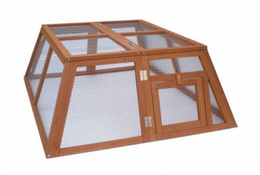 ENCLOS POUR LAPIN et COCHON D'INDE PLIABLE ''TRAPEZE'' 100% SAPIN DE FINLANDE