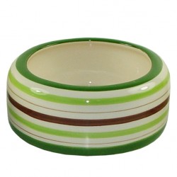 GAMELLE POUR HAMSTER & SOURIS EN CERAMIQUE ''STRIPE''