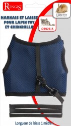 HARNAIS & LAISSE POUR CHINCHILLA OU LAPIN TOY ''COSY''