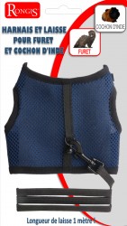 HARNAIS & LAISSE POUR FURET OU COCHON D'INDE ''COSY''