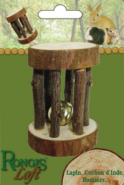 JOUET LAPIN ET AUTRES RONGEURS CAGE GRELOT