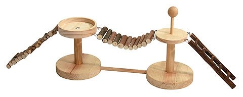 JEUX EN BOIS POUR HAMSTER ET SOURIS