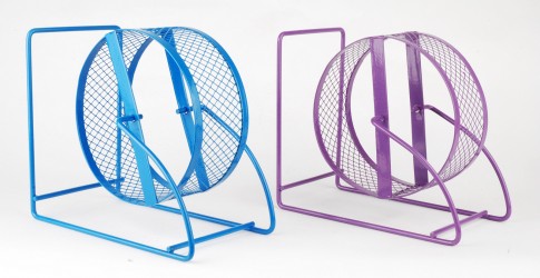 ROUE D'EXERCICE POUR HAMSTER NAIN & SOURIS EN METAL