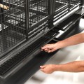 GRANDE VOLIERE CAGE PERROQUET POUR GRIS DU GABON, GRANDE AMAZONE, GRAND CACATOES ET ARA ''PALATINO''