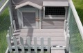 CAGE COCHON D'INDE BOIS ''ANIMALS COTTAGE'' GRIS 100% SAPIN DE FINLANDE