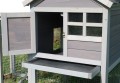 CAGE COHON D'INDE BOIS ''LODGE'' 100% SAPIN DE FINLANDE