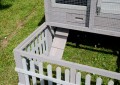 CAGE COCHON D'INDE EN BOIS ''VILLAGE'' 100% SAPIN DE FINLANDE