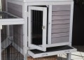 MAISON NICHE D'INTERIEUR POUR PETIT CHIEN ''RESTLAND'' 100% SAPIN DE FINLANDE