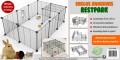 ENCLOS PARC MODULABLE POUR LAPIN ET COCHON D'INDE