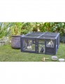 ENCLOS POUR LAPIN et COCHON D'INDE PLIABLE ''RUN OUT LUXE'' 100% SAPIN DE FINLANDE