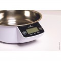 GAMELLE INOX POUR CHIEN AVEC PESÉE INTEGRÉE 1.8 LITRE (800 grs croquettes environ)