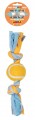 JOUET POUR PETIT CHIEN CORDE A NOEUD + BALLE TENNIS XS